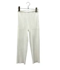 2026年最新】プリーツプリーズ パンツ ホワイトの人気アイテム - メルカリ