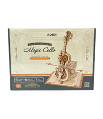 美品 ROKR メカニカルウッドパズル マジック・チェロ 立体パズル