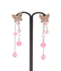 アナスイ ピアス バタフライモチーフ レディース ANNA SUI