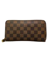 ルイ・ヴィトン ラウンドファスナー長財布 ジッピー ウォレット ダミエ エベヌ N41661 レディース メンズ LOUIS VUITTON