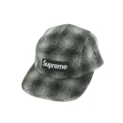 【中古】シュプリーム Supreme 2025年秋冬 Harris Tweed Camp Cap キャップ グレーxブラック【サイズONE SIZE(58cm)】【メンズ】