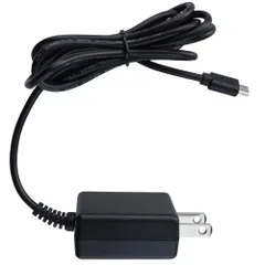 【Fire TV Stick・ファイヤーTVスティック用アダプター】充電専用 薄型アダプター直付けケーブル1.2 m/Fire TV Stickに挿すだけの簡単接続/アダプター直付けケーブルの為、断線を軽減した耐久性タイプ/携帯用コンセントプラグカバー付き `