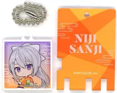 【中古】キーホルダー 樋口楓(ミニキャラ) 「バーチャルYouTuber にじさんじ×極楽湯・RAKU SPA ととのうにじさんじ 第三弾 トレーディング銭湯錠風キーホルダー」