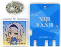 【中古】キーホルダー 栞葉るり(ミニキャラ) 「バーチャルYouTuber にじさんじ×極楽湯・RAKU SPA ととのうにじさんじ 第三弾 トレーディング銭湯錠風キーホルダー」