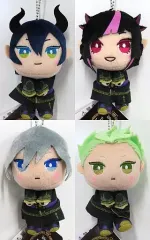 【中古】雑貨 全4種セット ＆ you モアプラス式典服キーチェーンマスコット“ディアソムニア寮” 「ディズニー ツイステッドワンダーランド」