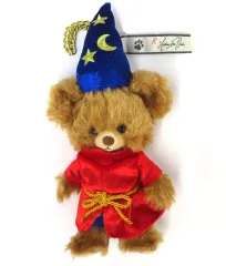 【中古】ぬいぐるみマスコット・ぬいぐるみバッジ モカ(ソーサラーミッキー) バッジ付きキーチェーン 「UniBEARsity(ユニベアシティ)」 D23 expo Japan 2018グッズ