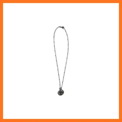 【新品】 [abaskdesign] 1912 ネックレス コインネックレス ステンレス メダル レディース つけっぱなし 金属アレルギー対応 レディース コインモチーフ 誕プレ ギフト (シルバー)