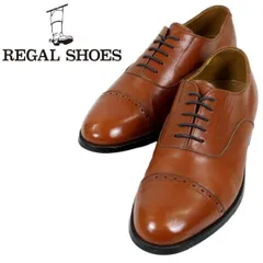 【S3703】【美品】REGAL リーガル レザーシューズ ビジネスシューズ ストレートチップ オールレザー サイズ26.5EE