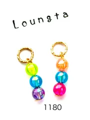 4167ピアリングチャーム カラフルピアス 樹脂ピアス