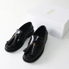 未使用 2023FW クリスチャンディオール Christian Dior D-Academy ブラッシュドレザー タッセルローファー 36(23cm)//【2400014786996】のサムネイル
