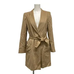 Max Mara(マックスマーラ) コート サイズ40 M レディース - ベージュ 長袖/キャメル/秋/冬