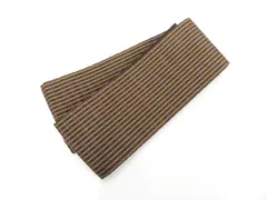 【一輝堂】角帯 男物 本場筑前博多織 未仕立て 美品 26w01-522