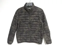 UNIQLO（ユニクロ）ウルトラライトダウンジャケット//柄カーキ/NEN'S L：ｍ2306