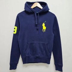 ポロ ビックポニー 起毛 フードT