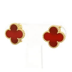 ヴァンクリーフ＆アーペル ヴィンテージ アルハンブラ イヤリング VCARD40400 Au750 (K18YG) レディース Van Cleef & Arpels【中古】 【ジュエリー】