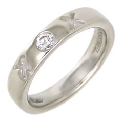 ❝レア品❞ ティファニー アトラス リング 51(11号) WG750 ダイヤ ❝レア品❞ ティファニー アトラス リング 51(11号) WG750 ダイヤ