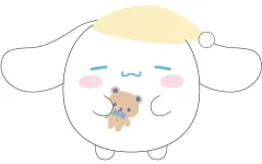 【中古】ぬいぐるみマスコット シナモロール(おやすみ) 「VOCALOID 初音ミク×シナモロール ふわコロりん3」