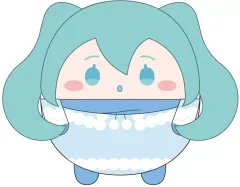 【中古】ぬいぐるみマスコット 初音ミク(マフラー) 「VOCALOID 初音ミク×シナモロール ふわコロりん3」