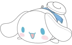 【中古】ぬいぐるみマスコット・ぬいぐるみバッジ シナモロール(マフラー) 「VOCALOID 初音ミク×シナモロール ぽてコロマスコット3」