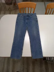 32 リーバイス511 約骨盤 ウォッシュ 100%コットン スリムストレート インディゴデニム 32-329