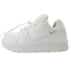 LOUIS VUITTON ルイ・ヴィトン LV トレイナー・ライン スニーカー ホワイト ホワイト系 8【中古】