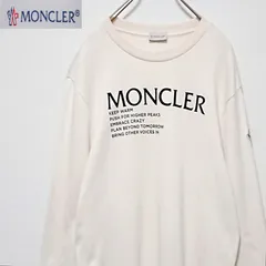 人気 即完売 モデル モンクレール センター ロゴ プルオーバー スウェット