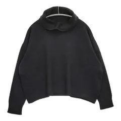 DES PRES ウール タートルネック 22-02-45-02405 サイズ1 ワイドシルエット セーター ニット ブラック レディース デプレ【中古】6-0115T♪