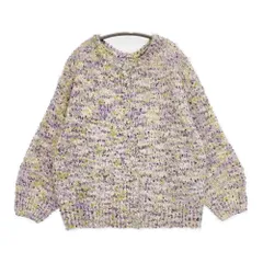 Simplicite ポコポコヤーンミックス2WAYカーディガン ニット カーディガン 25AW ナチュラル レディース シンプリシテェ【中古】6-0115T♪