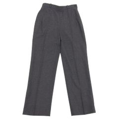 HERMES エルメス スラックスパンツ ボトムス メンズ ウール コットン