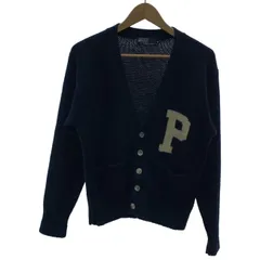 POLO by RALPH LAUREN　カーディガン　長袖　ニット　Vネック　フルボタン　ワンポイント　古着