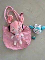 初音 ミク ぬいぐるみ バッグ + キーホルダー セット
