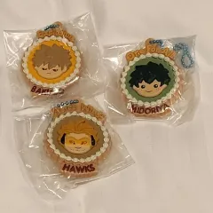 ガチャ) ヒロアカ COOKY ケーキ キーホルダー 爆豪 勝己 緑 谷出久 ホークス まとめ セット