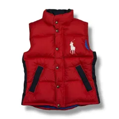 Polo Ralph Lauren ビックポニー レッド ダウン BEST