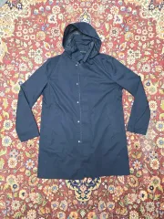 UNIQLO ブロックテック コート (404363) ブラック L ユニセックス