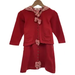 BABY PINK HOUSE　ワンピース　長袖　レイヤード　セパレート　2Way　日本製　キッズ　古着