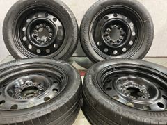 200ハイエース 純正スチールホイールタイヤ4本セット 中古 美品 T60
