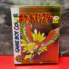 ●ポケットモンスター 金　ゲームボーイソフト　GBソフト　箱取扱説明書　Nintendo　ポケモン