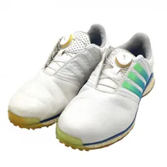アディダス ゴルフシューズ 白 EG4879 スパイクレス BOA ダイヤル式 メンズ 25.0 ゴルフウェア adidas