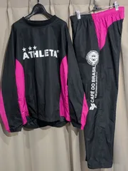 ATHLETA アスレタ ピステ 上下 セットアップ 黒 L