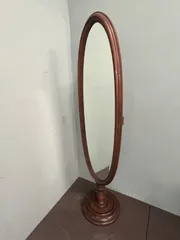 ☆ ヴィンテージ アンティーク調 スタンドミラー 木製枠