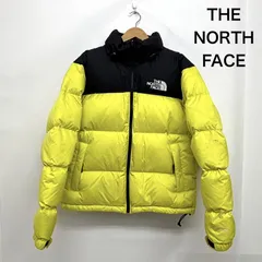 ザノースフェイス ダウンジャケット ヌプシ ブラック イエロー メンズ S ISItems【USED】【古着】【中古】50151979