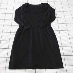 ◇ Θ グリーンレーベルリラクシング Green Label Relaxing ワンピース ブラック系 レディース E  【1512220031379】