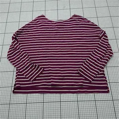 ◇ Θ ナノ・ユニバース nano・universe ボーダーカットソー コットン Fサイズ レディース E  【1512220025668】