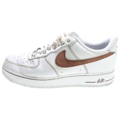 NIKE (ナイキ) AIR FORCE 1 07 LV8 IVORY/SADDLE BROWN エアフォース1 ローカットスニーカー アイボリー/サドルブラウン HQ2037-101 US9.5/27.5cm