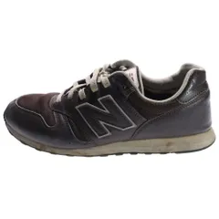 New Balance (ニューバランス) ML373BRN レザー ローカットスニーカー ブラウン US9.5/27.5cm