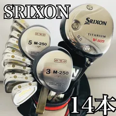 豪華 14本 DUNLOP ダンロップ SRIXON スリクソン メンズ ゴルフ クラブ セット 初心者 入門 バッグ付き フルセット 右利き パター付  11Y-126