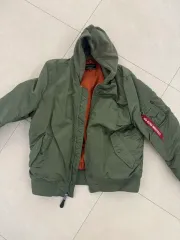 アルファ インダストリーズ ma-1 2XL 状態 傷なし 最高 出品