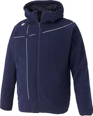 デサント DESCENTE 野球 フリースジャケット アウター パーカー ウインドブレーカー フルジップ 長袖 メンズ 男性 ベースボール 起毛 防寒 防風 保温 部活 練習 トレーニング  DBX2660C DNVY Dネイビー