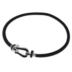 FRED フレッド フォース10 MM ブレスレット K18WG 750 ホワイトゴールド 17.5cm 腕輪 アクセサリー レディース 送料無料 241001029883 ★のサムネイル