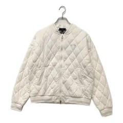 中古 レディース キャロウェイ Callaway フルジップアウター LL ホワイト シルバーロゴ シンプル